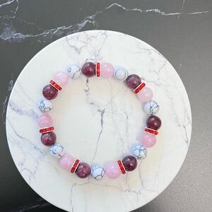 Handmade beaded bracelet.